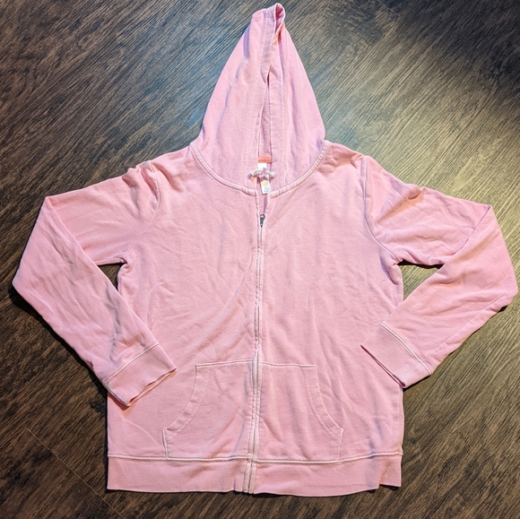 🟠3/$15 - Xhilaration Zip-up Hoodie Pale Pink - Picture 1 of 6